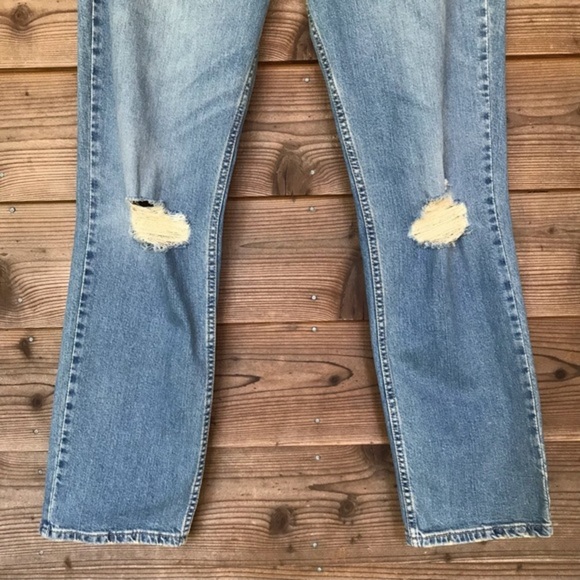 Levi’s Distressed 511 Slim Fit Jeans 36x30 - Picture 7 of 13